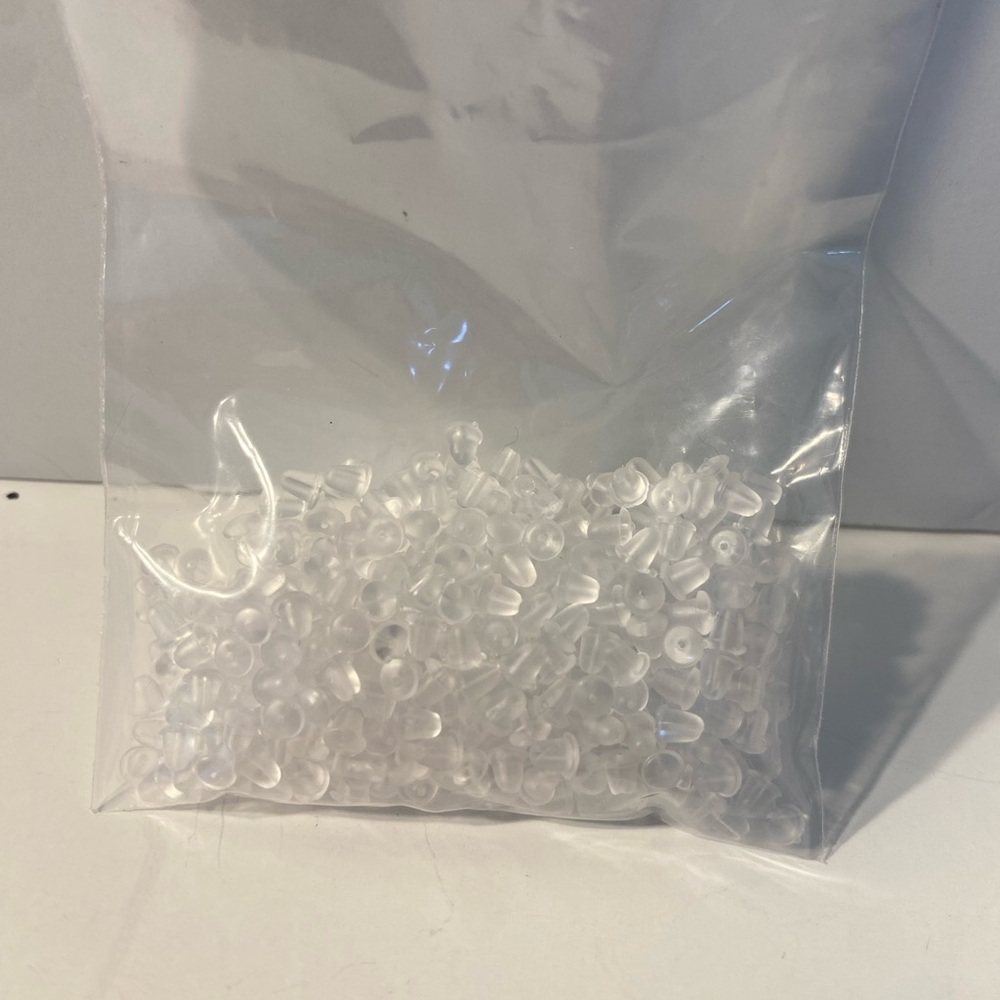 Clear Earring Backs